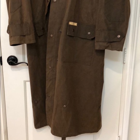 Australian Stockmans Coat Backoilskin 